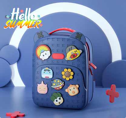 Blue DIY Logo Children's Backpack