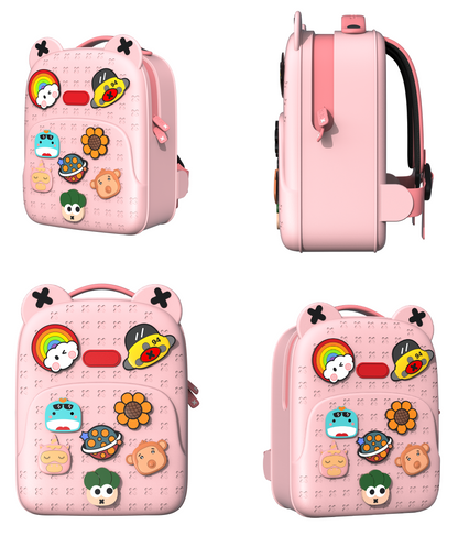 Pink DIY Logo Children's Backpack