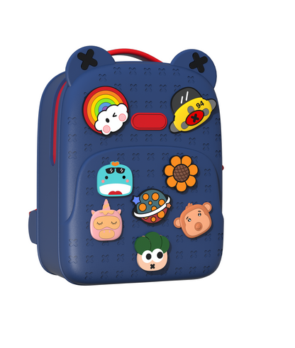 Blue DIY Logo Children's Backpack