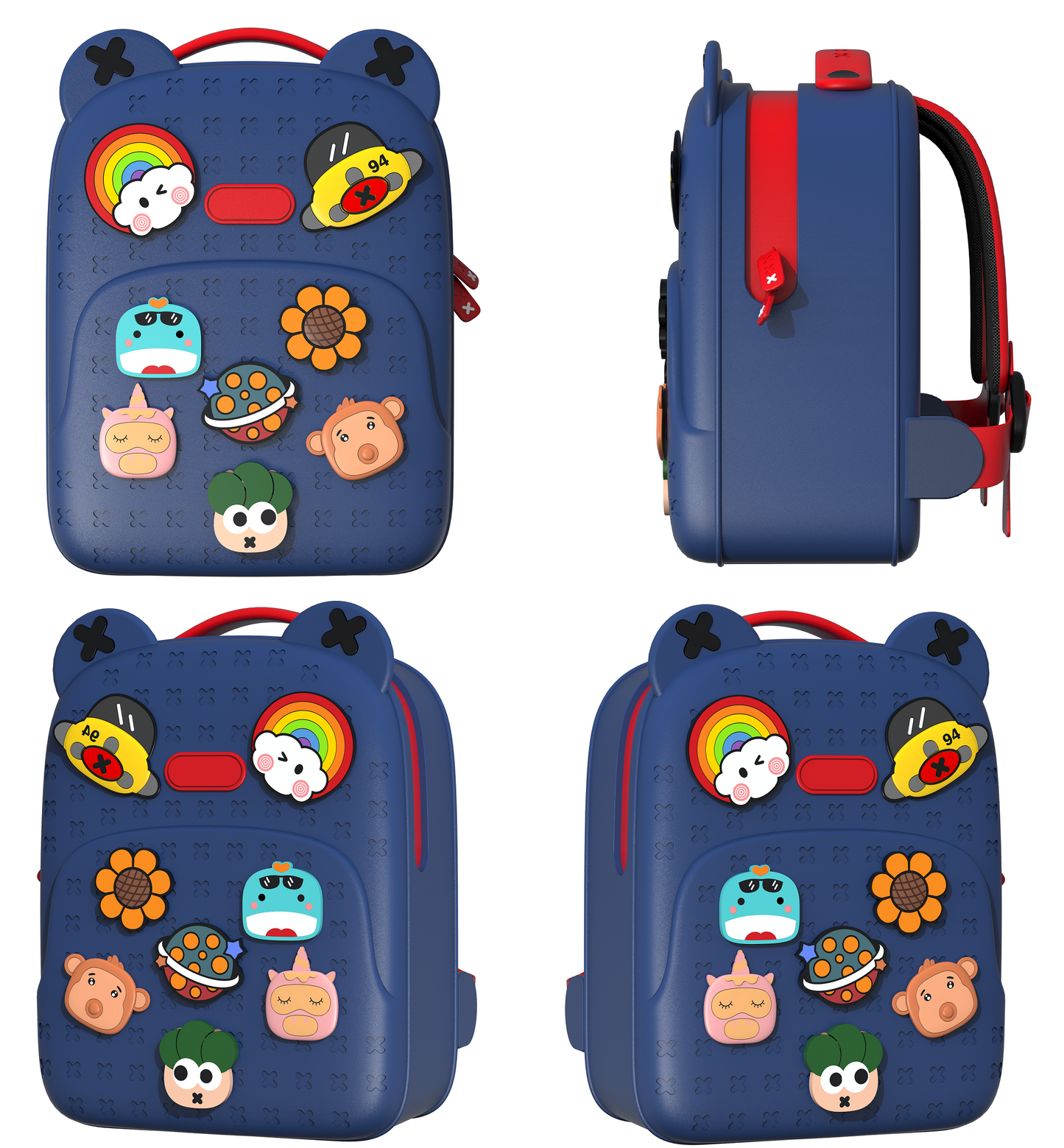 Blue DIY Logo Children's Backpack